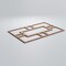 Ekena Millwork Large Hastings Decorative Fretwork Wood Wall Panels, Red Oak, 15 1/2"W x 23 3/8"H x 3/8"T WALW24X24X0375HASRO - alternate 3